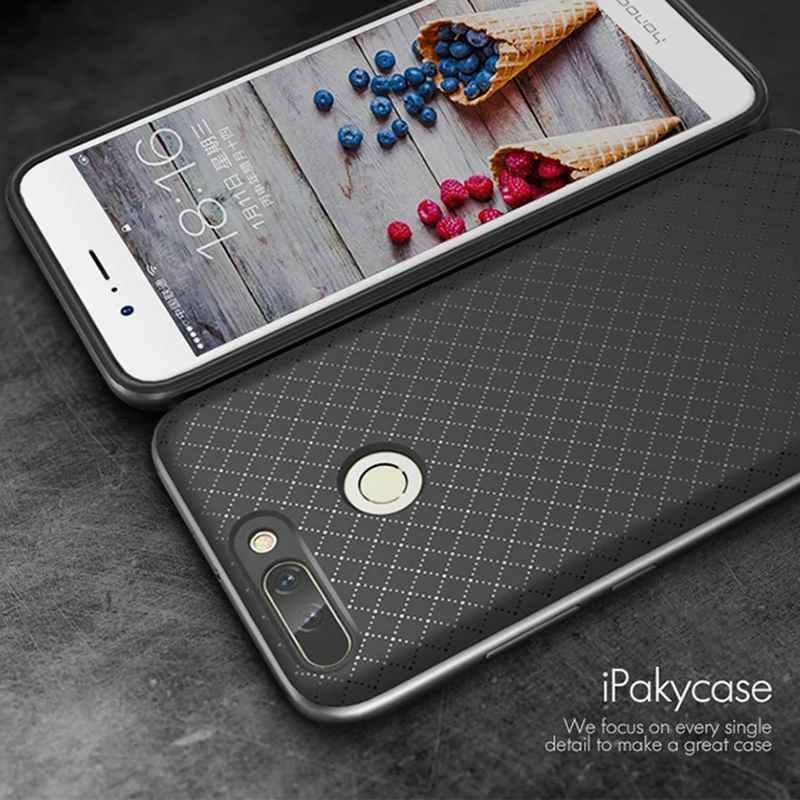 Оригинальный Чехол iPaky для huawei Honor 8 Pro модный защитный силиконовый чехол на заднюю