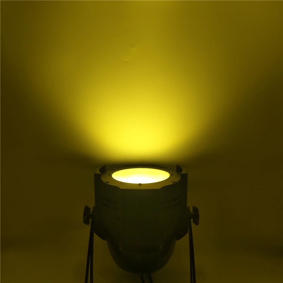 Кейс для полета + 6 шт. 100 Вт COB LED par свет теплый белый двойной цвет DMX Свадьба КТВ бар