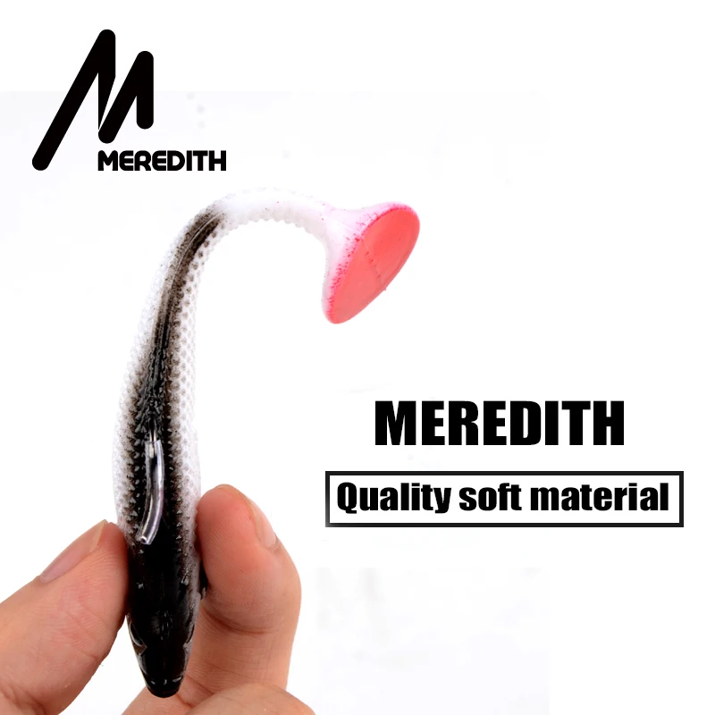 MEREDITH 4 72 дюйма джиг головки с длинным хвостом плавающие приманки для ловли рыбы