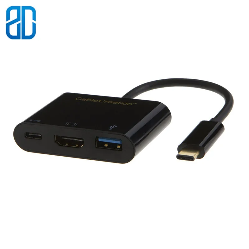 Адаптер зарядного устройства типа C USB 3 1 для 0/HDMI/ Type C|Кабели VGA| |