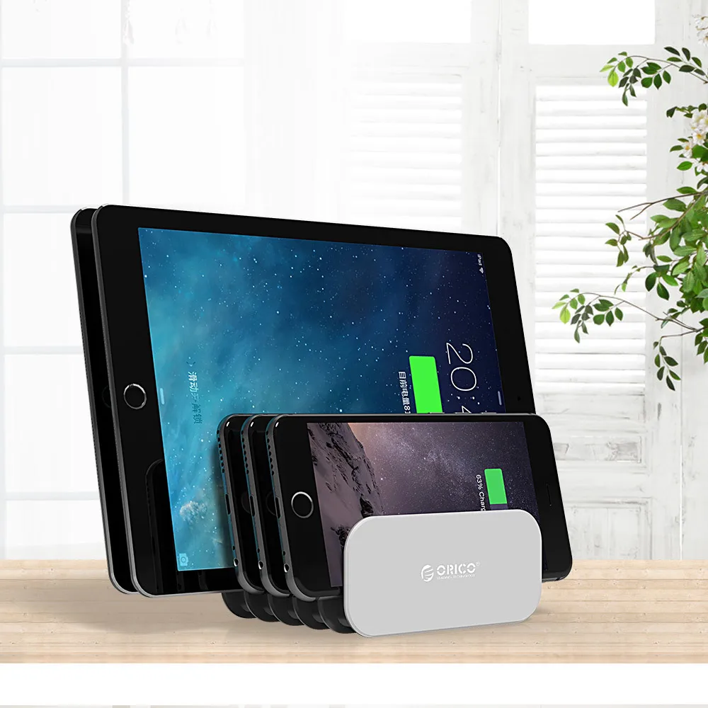 ORICO 5 кронштейнов держатель сотового телефона для iphone ipad планшета фиксированная поддержка стол держатель мобильного телефона для зарядки