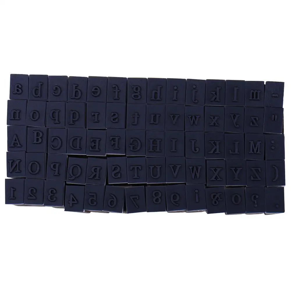 Оптовая продажа горячая Распродажа 30 шт./компл. деревянные штампы с буквами