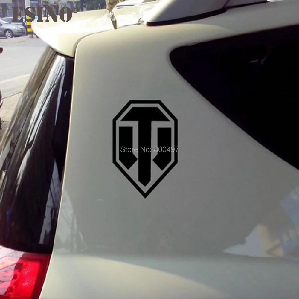 Дизайн World of Tanks креативная Авто Наклейка мультяшная Автомобильная наклейка автомобильный бампер наклейка на тело креативный узор винил