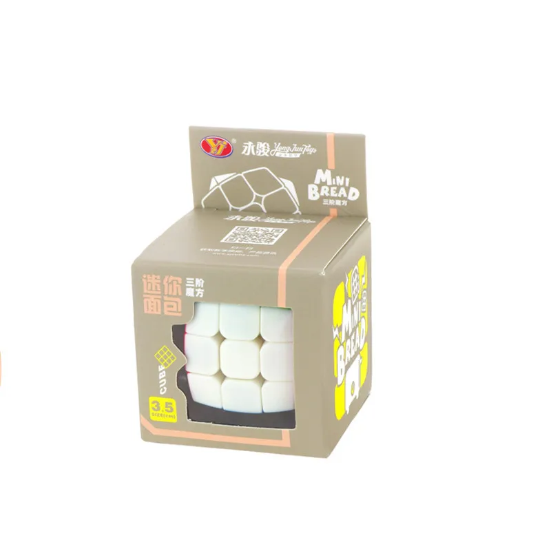 Новый YJ Yongjun 3x3x3 мини-Волшебный куб Стикеры меньше 35 MM Smooth Скорость головоломка