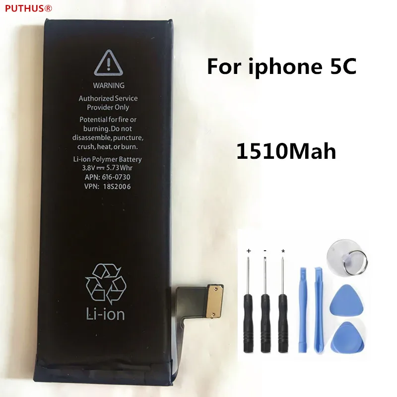 For iphone 5c 5s battery real 1560mah 3.8V replacement for 5C 5S with repair tools kit | Мобильные телефоны и аксессуары