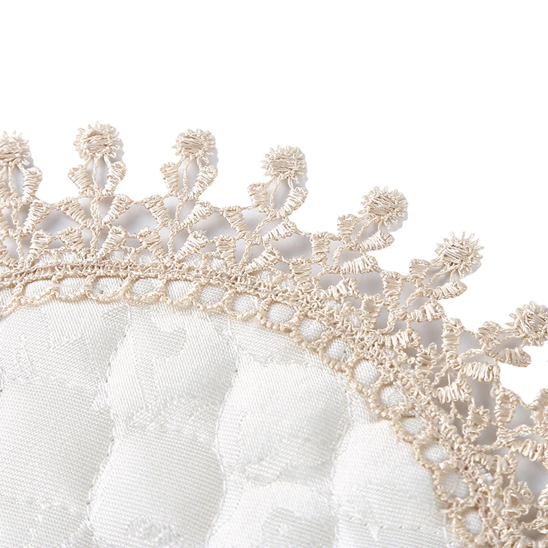New Lace Embroidery Mat Kitchen Christmas Placemat Tea Coffee Table Place Cloth Dining Doily Mug Cup Glass Drink Coaster Pad | Дом и сад