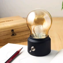 Настольная ретро лампа для кофейни с аккумулятором 220 В|desk light|desk