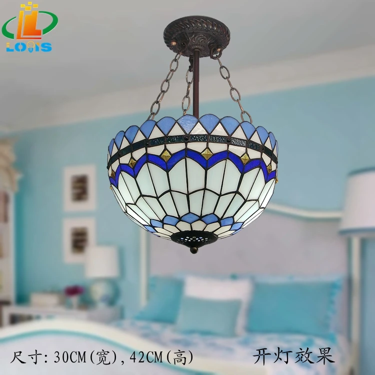 12 дюймовая настольная люстра Tiffanylamp для спальни кабинета светильники коридора