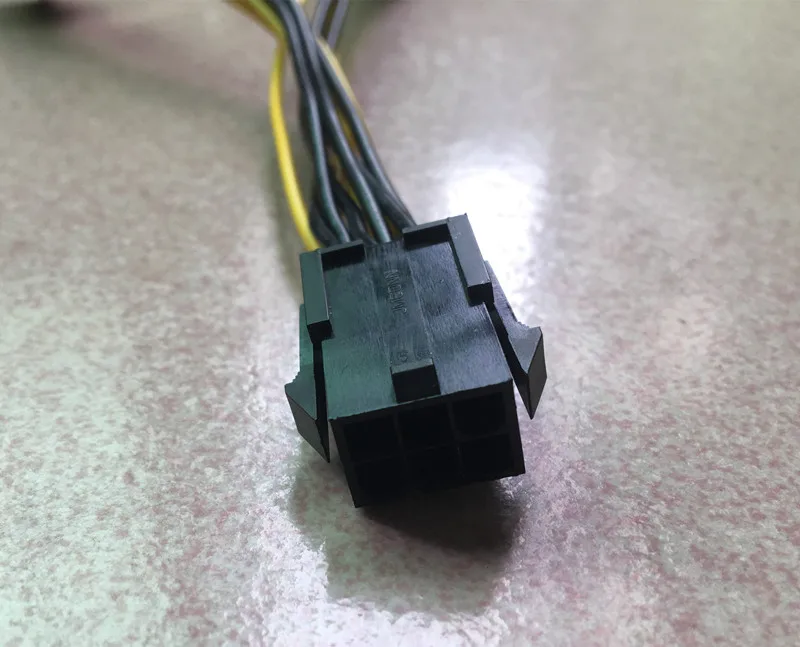 5 шт. 6 дюймов Molex 6-контактный PCI Express до 2 x PCIe 8 (6 + 2) pin Материнская плата Видеокарта