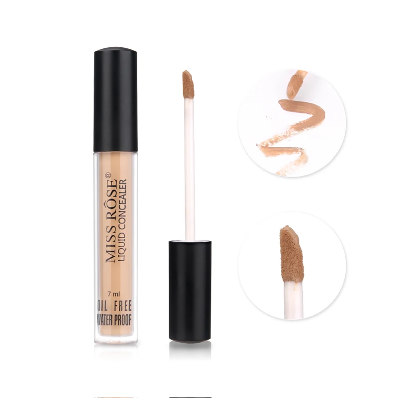 MISS ROSE Repair Nourish Concealer Cream Liquid Foundation Stick Anti Cernes Dark Circle Mini Contour Face Base Makeup 38# | Красота и