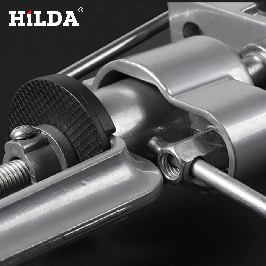 HILDA стол тиски из алюминиевого сплава 360 градусов вращающийся Универсальный