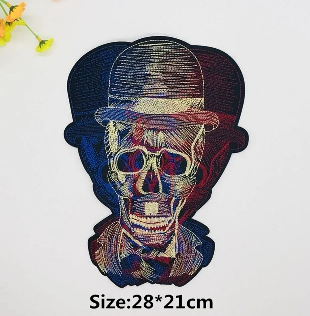 Новинка 2017 модные высококачественные объемные Большие Патчи в стиле панк сделай