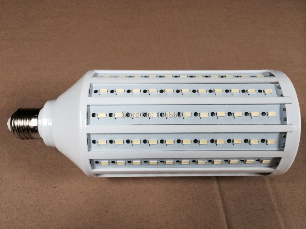 Новая E27 55 Вт Светодиодная лампа ультра яркая 5730 SMD 176 LED чип 110В/220В/AC белый/теплый