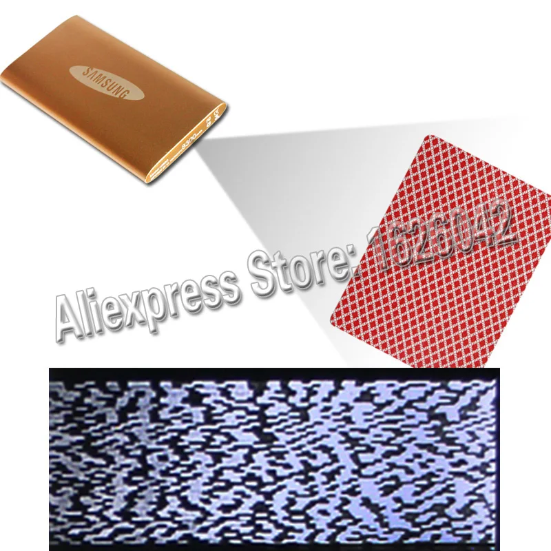 XF Texas hold em с боковой маркировкой карты для анализатора покера | покер сканер