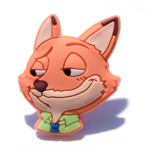1 шт. Crazy Animal City, подвески для обуви из ПВХ, аксессуары для обуви, украшения для обуви, пряжки, аксессуары, подходят для браслетов Croc JIBZ - Цвет: 121-05