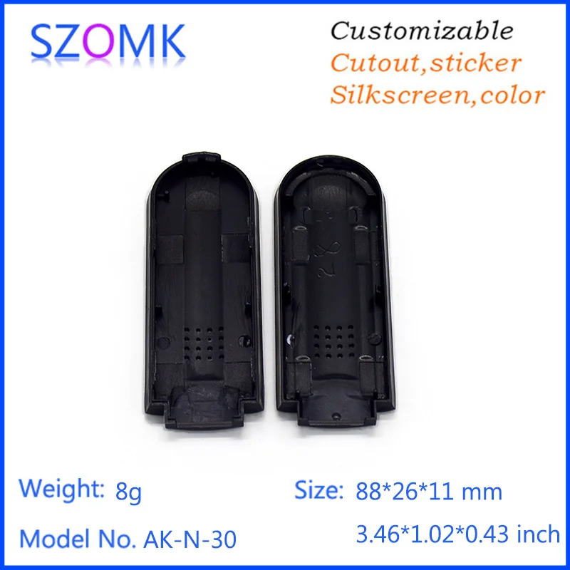 (4 шт.) abs пластиковая маленькая коробка для электронных usb-накопителей