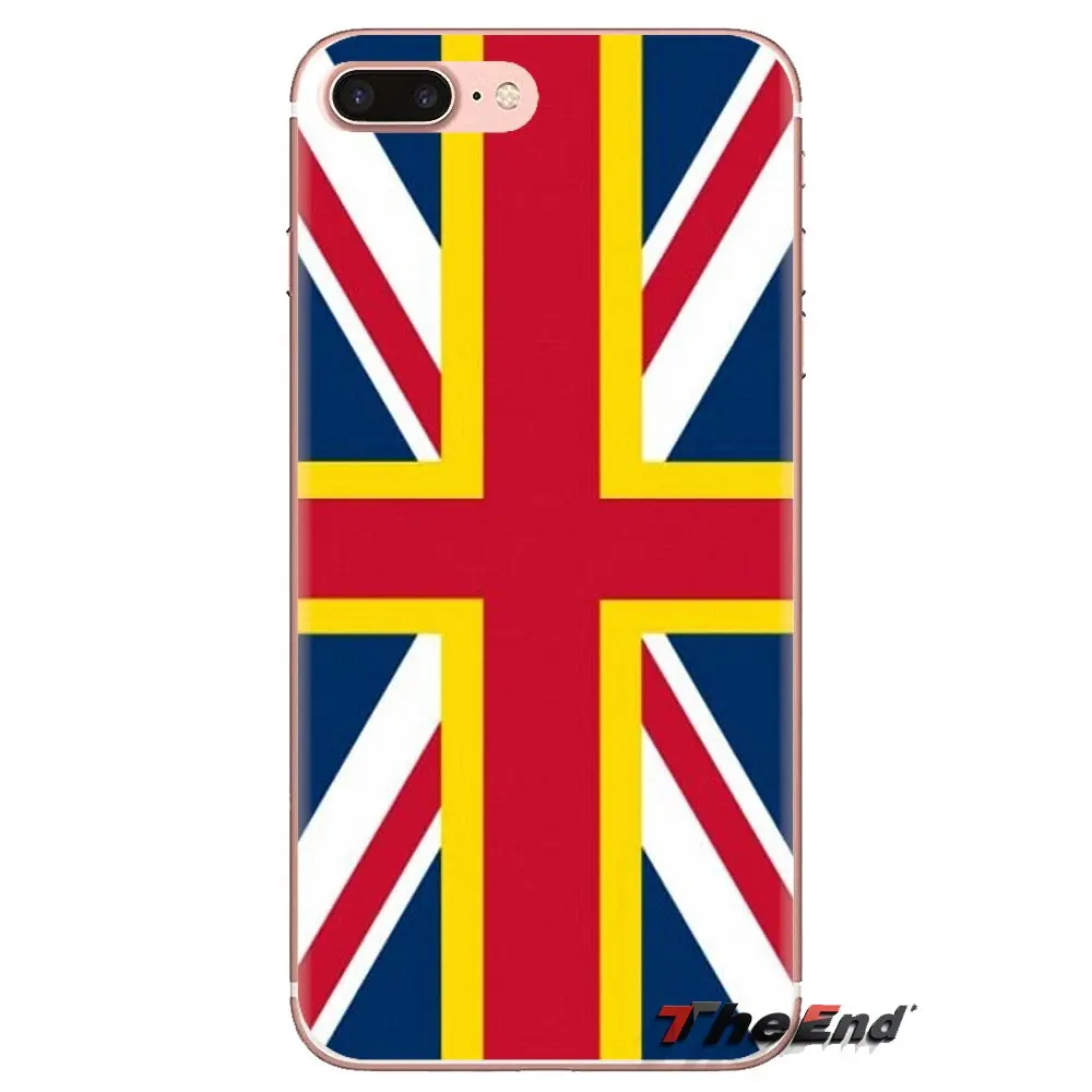 Англия Британский английский флаг прозрачные мягкие чехлы для Samsung Galaxy J1 J2 J3 J4 J5 J6 J7 J8 Plus 2018 Prime 2015 2016 2017 on.