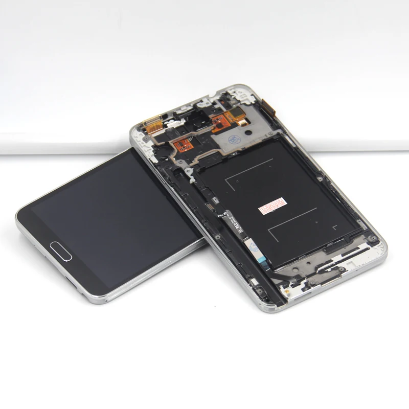 Черный белый цвет для samsung Galaxy Note 3 N9005 ЖК-дисплей Дисплей Сенсорный экран планшета