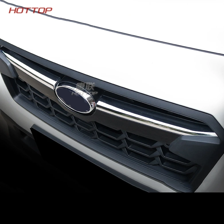 Крышка автомобиля подходит для Subaru XV ABS Хромированная передняя решетка гоночного гриля логотип trademake декоративная отделка