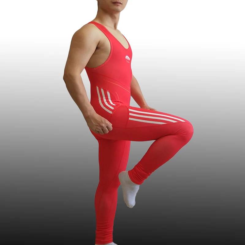 Длинная модель Badiace AD Speedsuit полное тело борцовское трико гимнастический силовой костюм для тяжелой атлетики мужские колготки цельный купальник