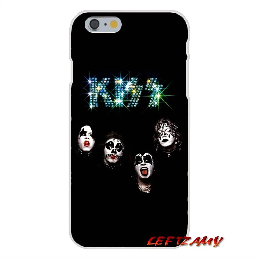 Аксессуары чехлы для телефонов iPhone X XR XS MAX 4 4S 5 5S 5C SE 6 6S 7 8 Plus ipod touch Gene Simmons Kiss