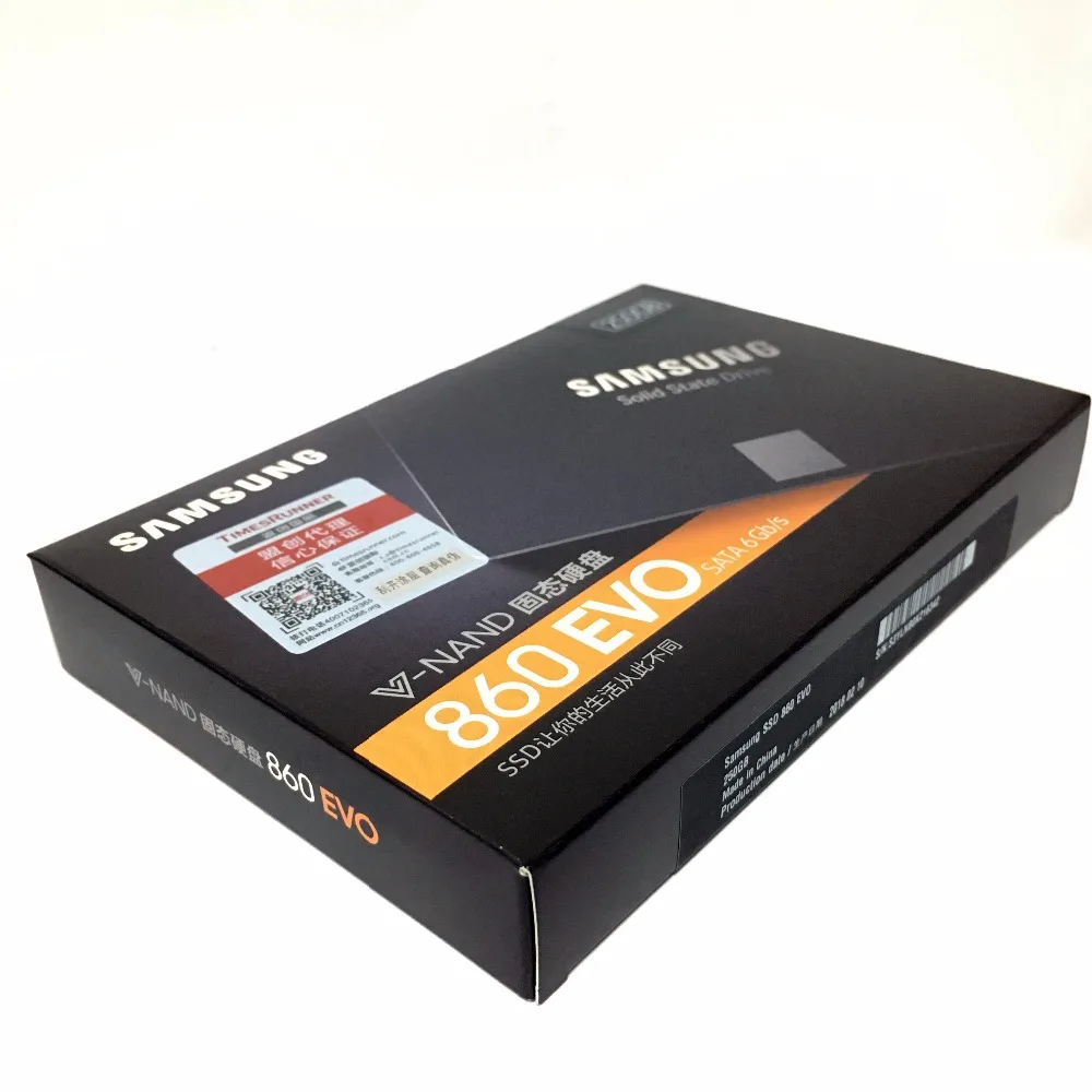 Samsung 860 EVO 860EVO 250 ГБ г 2 5 SATA3 SSD для настольных ПК ноутбуков сервера Внутренний