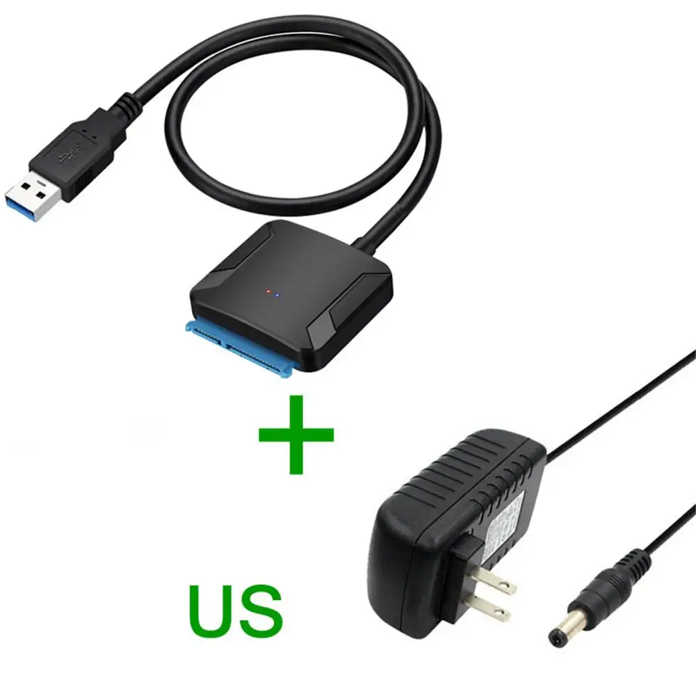 Переходник USB 3 0 к Sata кабель конвертер 2 5 для Samsung Seagate WD HDD SSD адаптер|Компьютерные