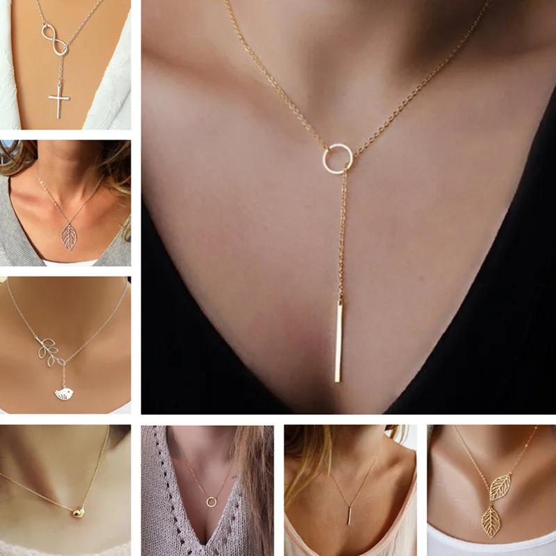 Подарочная бижутерия для девушек ожерелье с подвеской крестом в виде Круглых