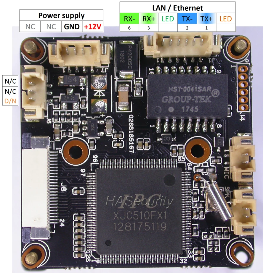 Датчик изображения SmartSens SC2235 CMOS 1080P 1/2 7 дюймов IP камера IPC510 модуль видеонаблюдения