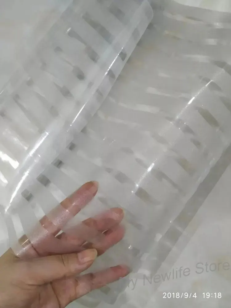 Полоса самоклеящаяся 3D оконная пленка матовая ПВХ статическая клейкая стеклянная наклейка для ванной комнаты офиса конференц-зала декоративная Длина 200 см