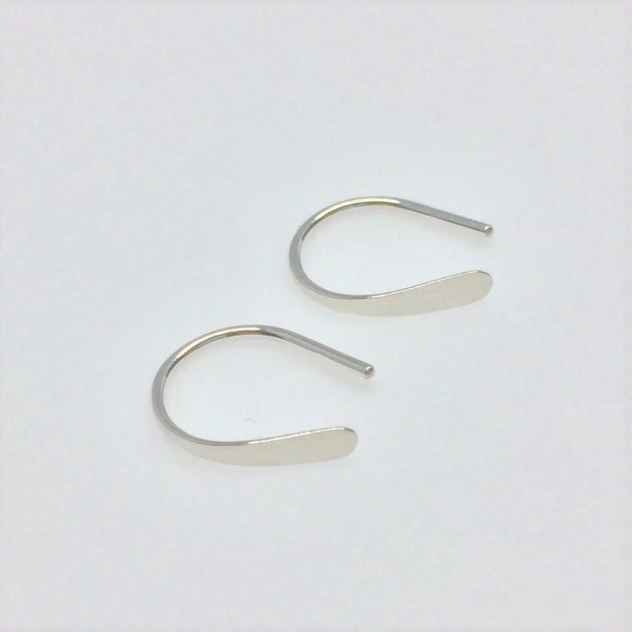 S925 модная женская Серебряная Золотая манжета для уха со звездой маленький размер