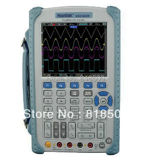 Оригинальный dso1202b 200 мГц 1GSa/s 2 Каналы осциллограф Scopemeter мультиметр 2in1 USB 5.6 ''TFT
