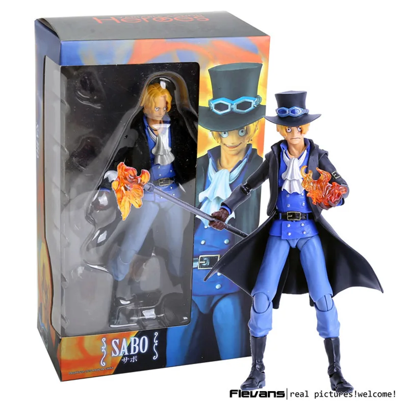 Аниме one piece Действие герои Луффи Ace Зоро Сабо Ло нами Дракуле михок Нико Робин ПВХ фигурка Коллекционная модель игрушки - Цвет: sabo