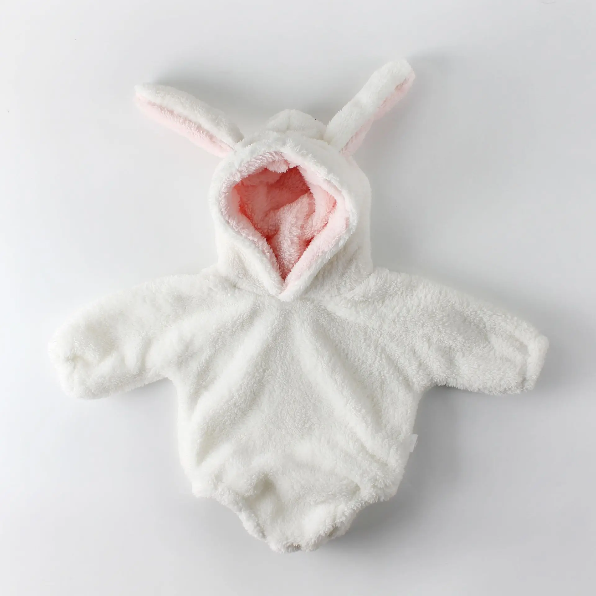 2018 зимние Бархатные детские комбинезоны с кроличьими ушками меховые комплекты