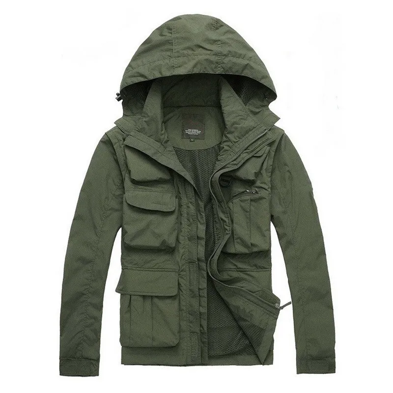 Тактический военный пиджак Мужская Уличная Спортивная ветровка Кемпинг Windstopper