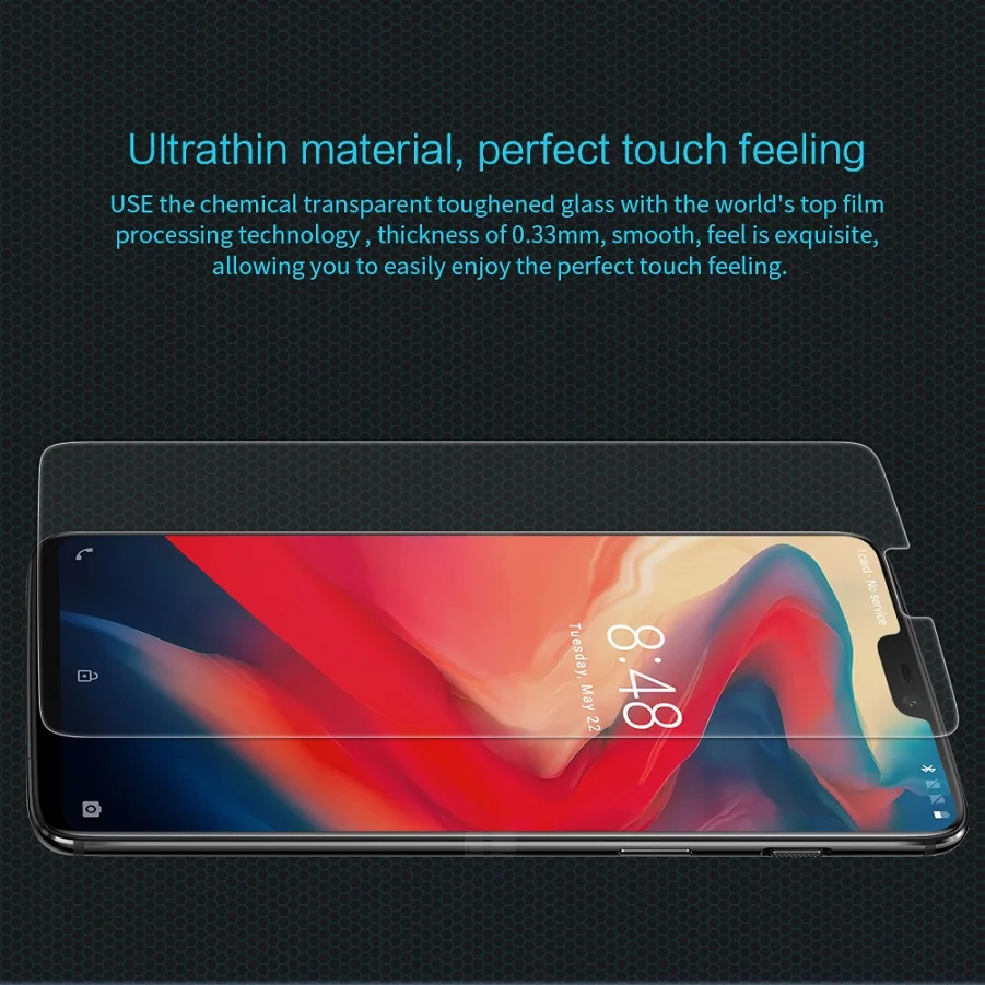 Oneplus 6 Защитная пленка NILLKIN Amazing H/H+ PRO 9H закаленное стекло для one plus 6 защитная пленка для экрана oneplus 6 стекло 6,28 дюйма
