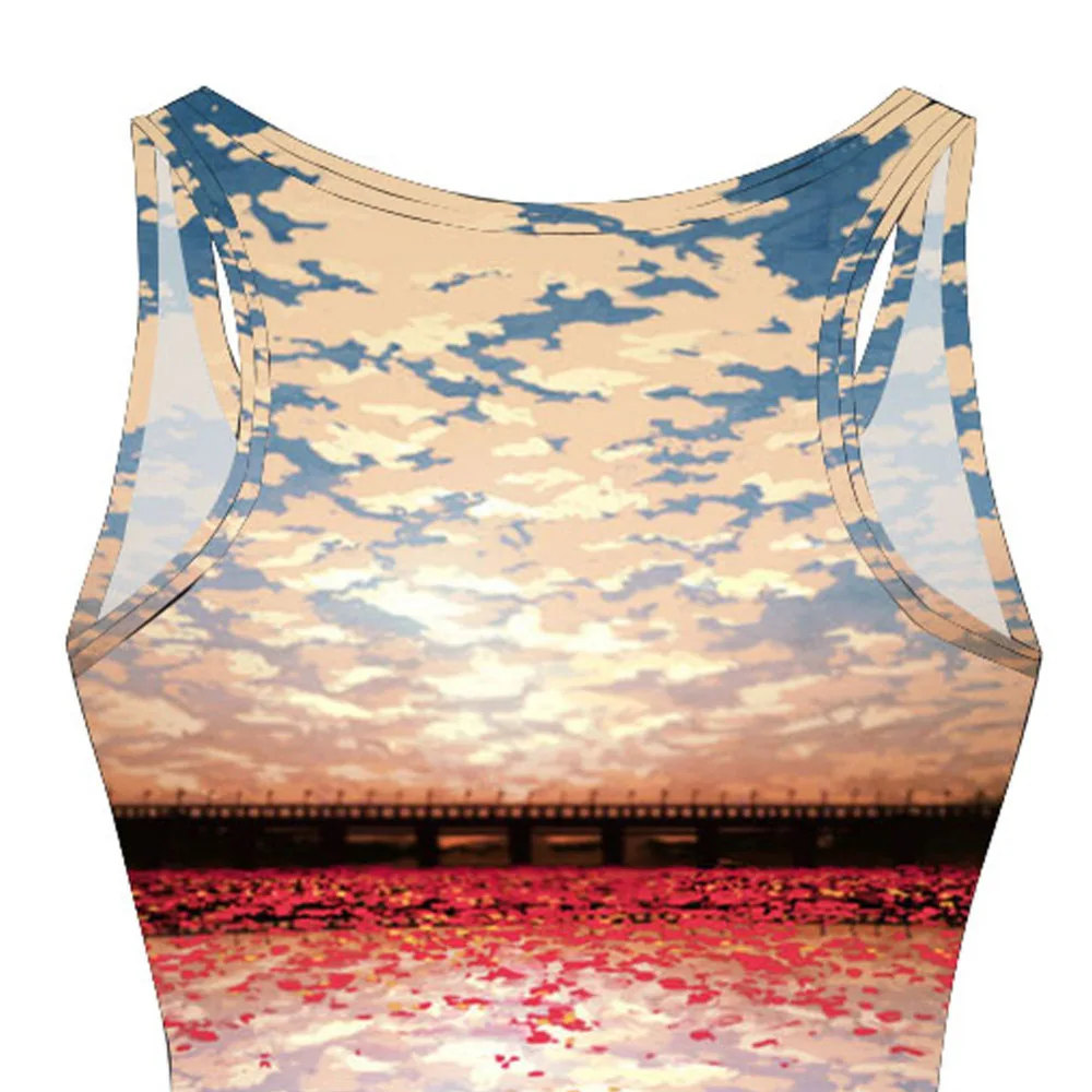 Смешные Сексуальные Женщины 3D Майка Летом Прохладно О-Образным Вырезом Женщина