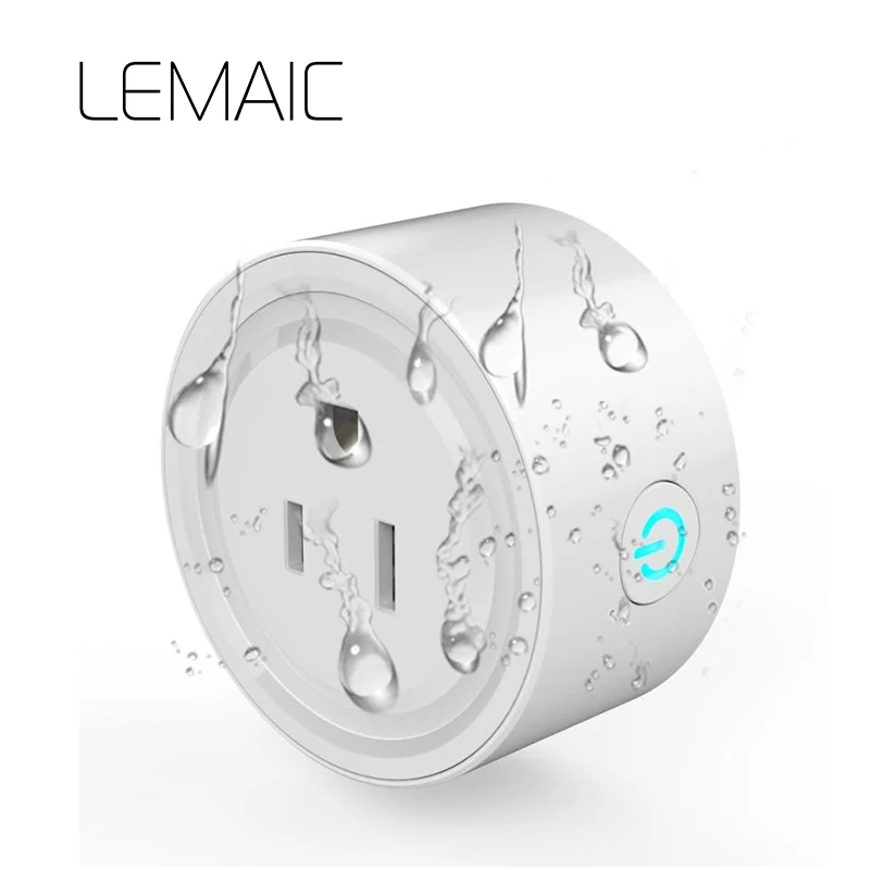 LEMAICUS Controsl Wireless Smart Power plug Socket 16A /10A Timer Wifi Remote Control for U-Home IOS Android | Обустройство дома