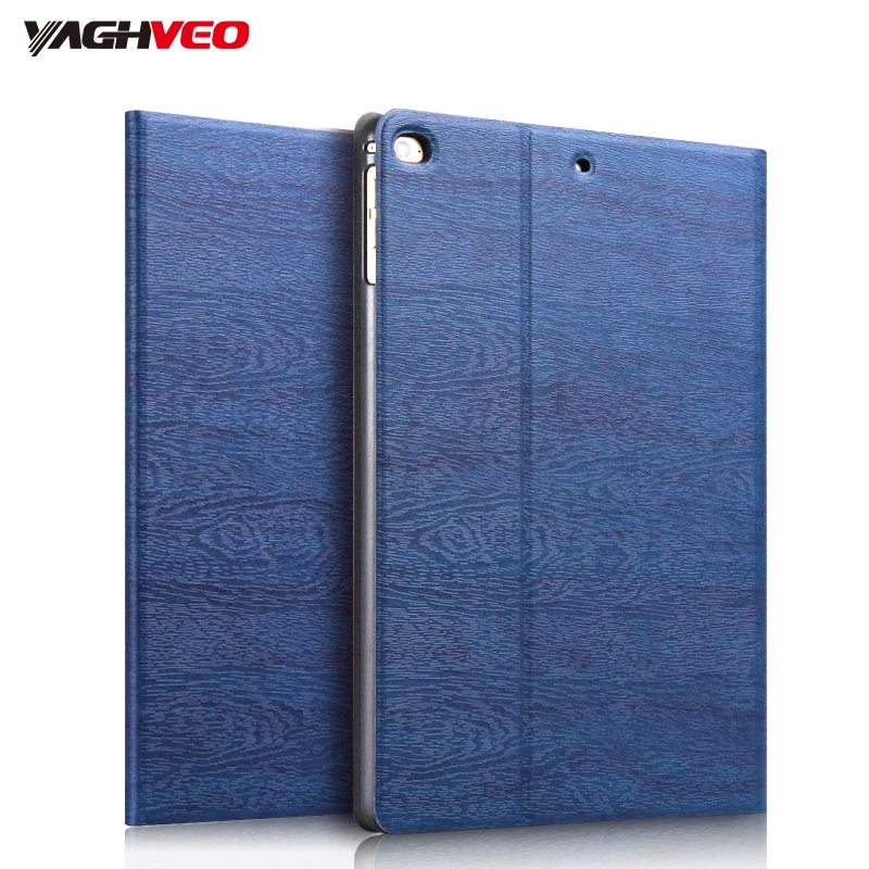 Для iPad Air 2 1 силиконовый мягкий чехол тонкий искусственная кожа умный для нового