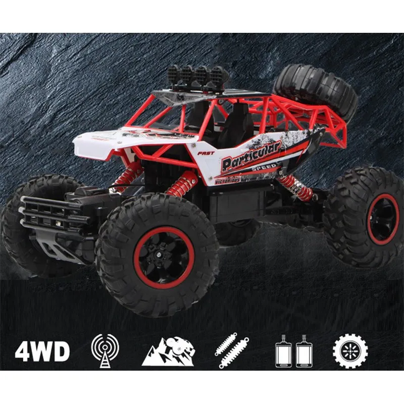 4wd RC автомобиль дистанционного управления сканеры 4x4 вождения автомобиля двойной двигатель Радио управления led машина RC автомобили модель внедорожника игрушка