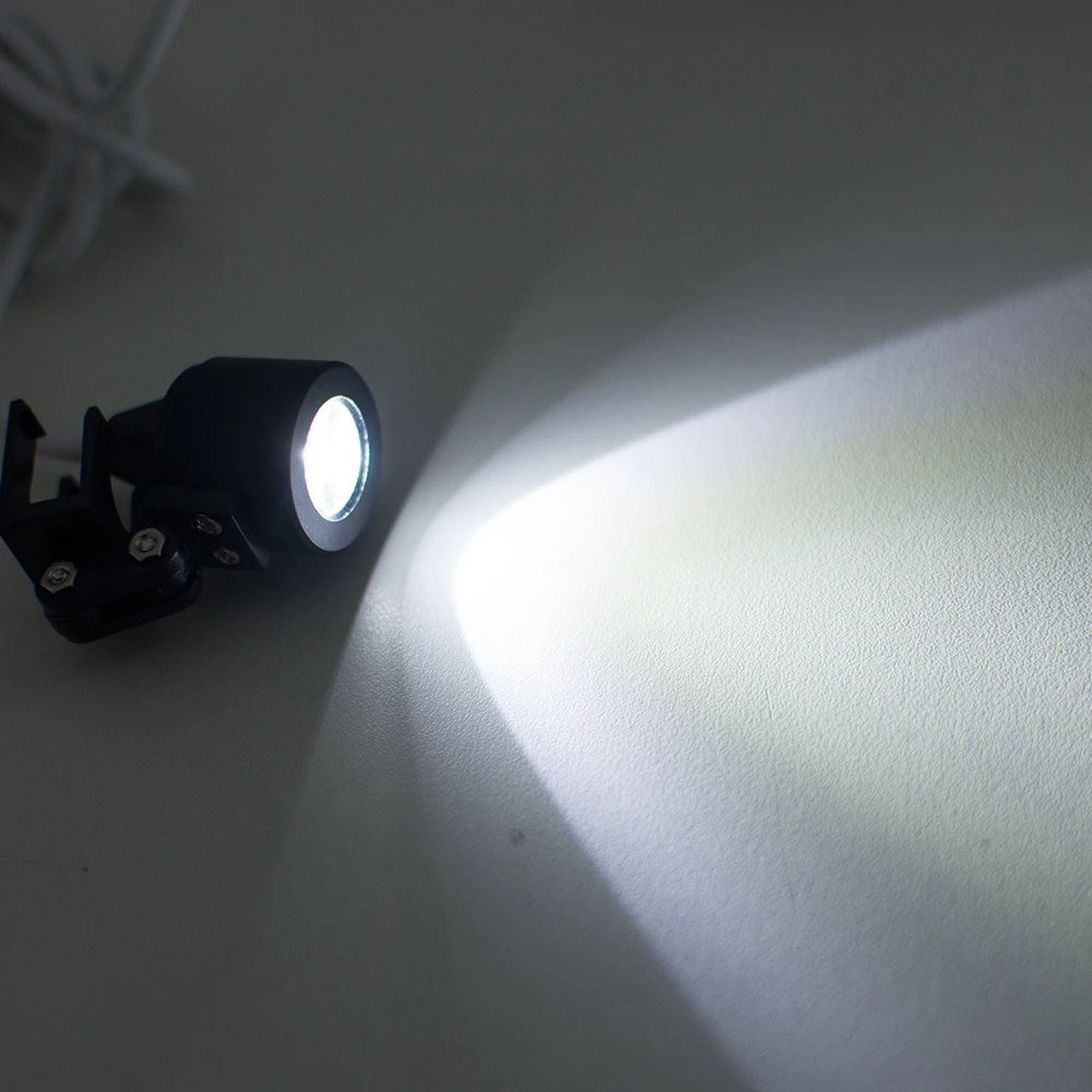 

Dentist Dental Tools Portable LED Head Light Lamp for Dental Surgical Medical Binocular Loupes with Carry Case--Black