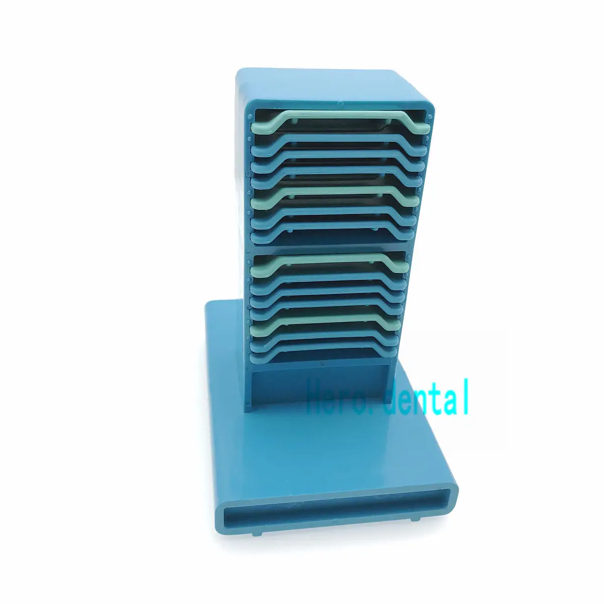 Стоматологический оттиск держатель лотков диспенсер двухстороннее положение ABS зеленый цвет