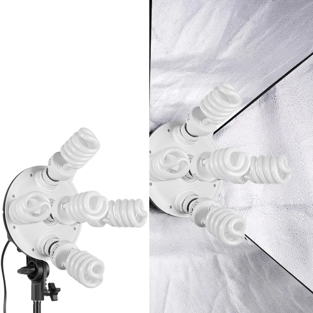 Neewer 1000W Фотостудия Освещение софтбокс комплект :( 1) 20x27 5 дюймов (1) держатель