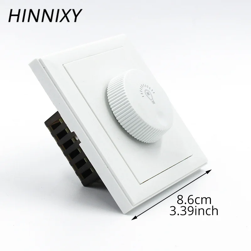 Hinnixy LED Triac диммер 300 Вт 110В/220В Вращающийся Переключатель Регулятор яркости для