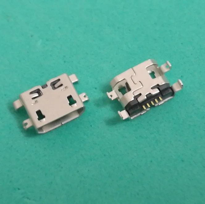 50 шт. micro usb зарядное устройство разъем для зарядки док-порт Alcatel One Touch POP C7 Dual 7040 7041