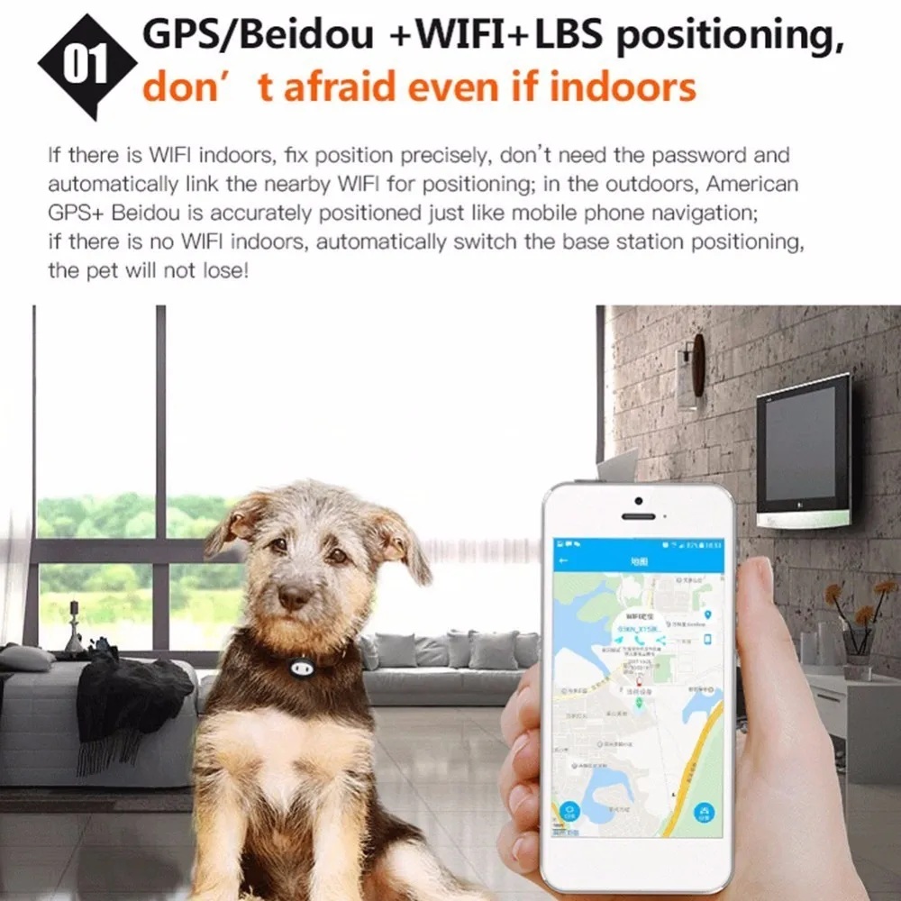 GPS/Wi-Fi/LBS домашний локатор трекер Finder мини устройство слежения IP68
