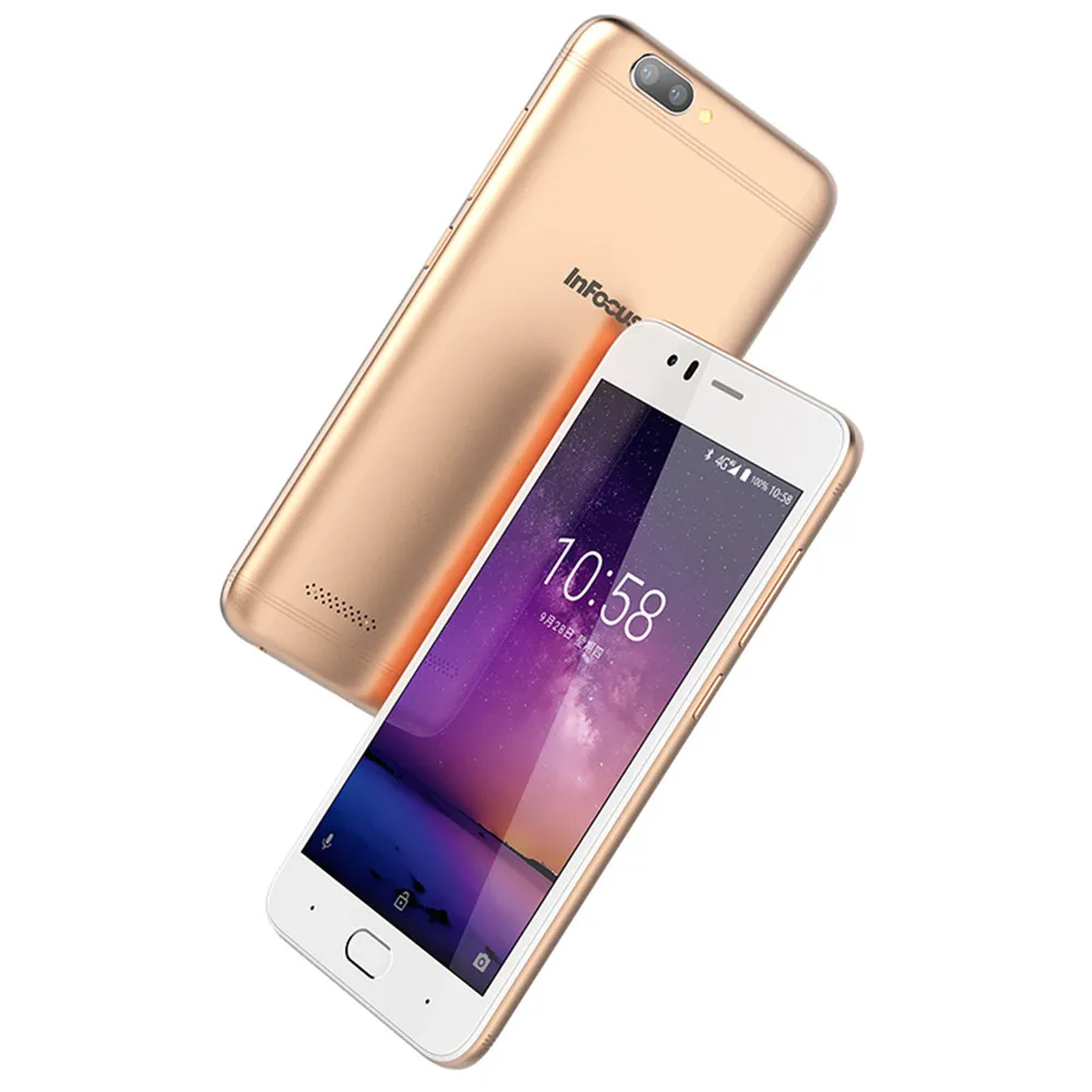 Смартфон Infocus A3 2 Гб ОЗУ 16 ПЗУ четырёхъядерный процессор MT6737W 1 3 ГГц 5 дюйма 1280x720 HD 13