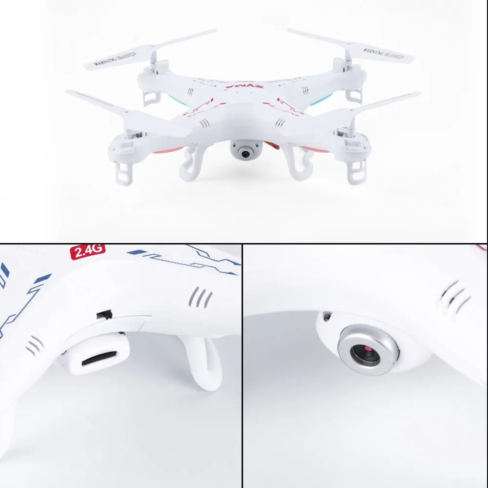 Syma X5C исследователей Quadcopter Drone 2 4 г 4CH RC режим с HD Камера ЖК-дисплей RTF Бесплатная