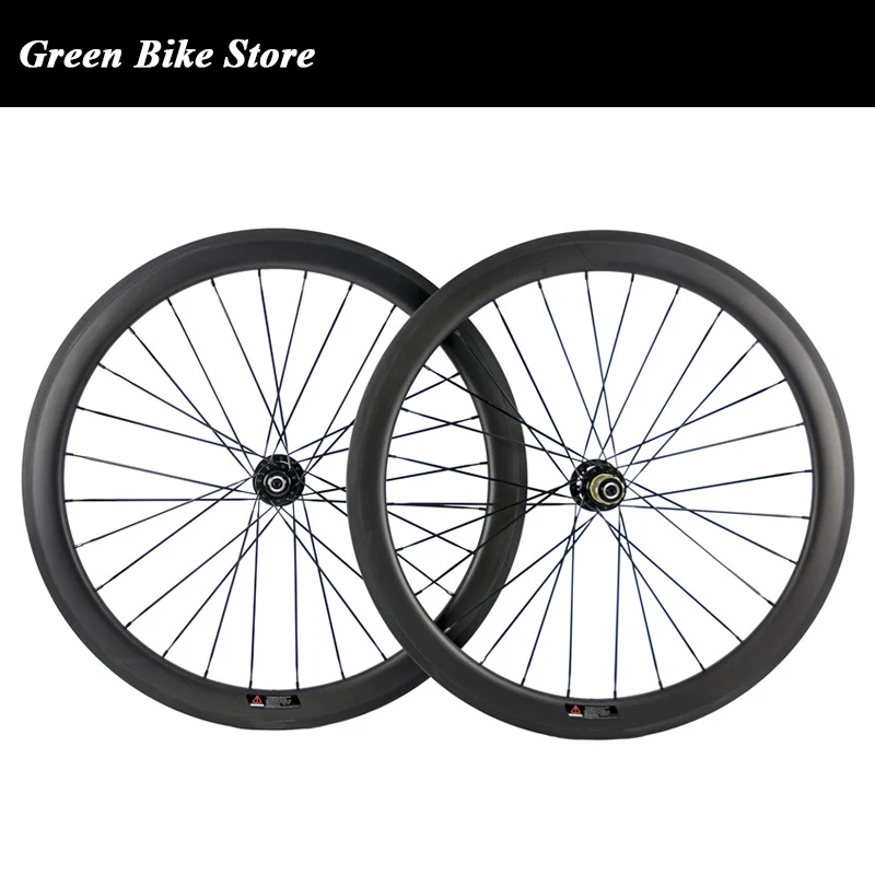 

700C 50mm Carbon disc brake wheels 23mm Width Cyclocross Wheels Carbon Bike Bicycle Disc Wheelset