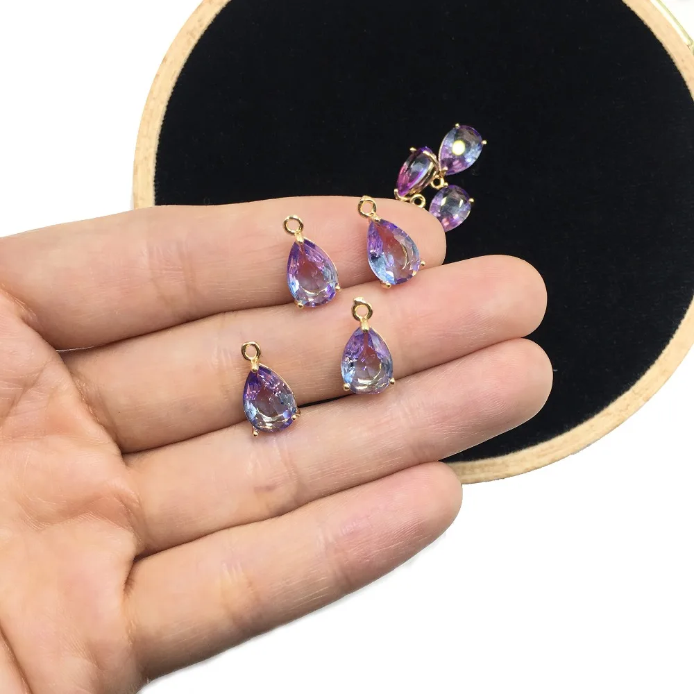 Набор для изготовления ювелирных изделий GUFEATHER набор самостоятельного из стекла